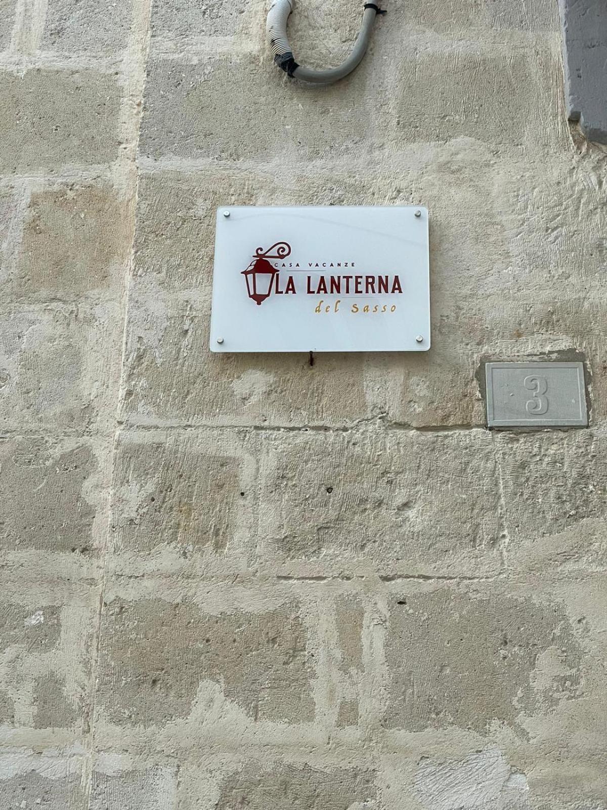 马泰拉La Lanterna Del Sasso别墅 外观 照片